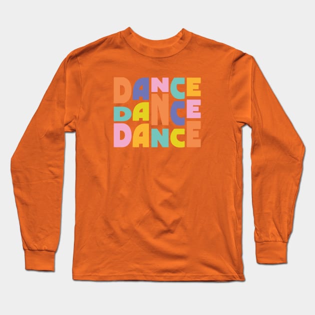 Dance Dance Long Sleeve T-Shirt by Elizabeth Olwen